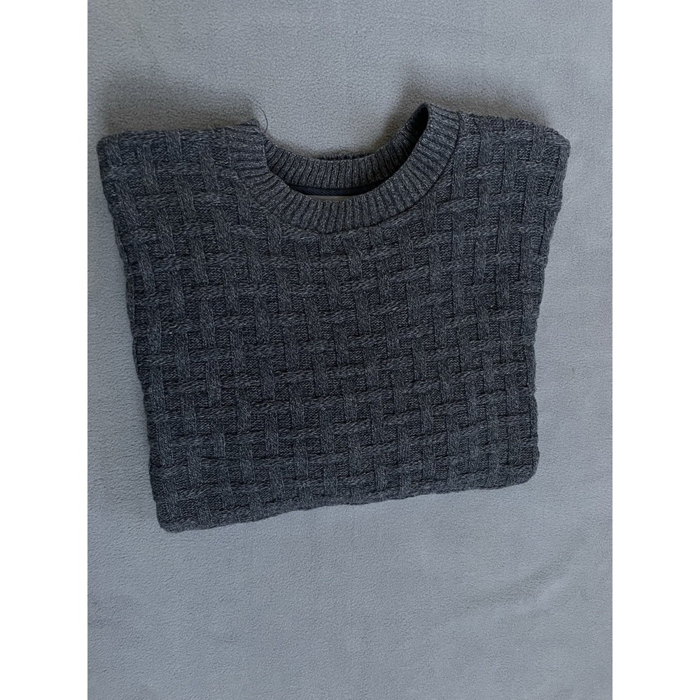 Oscar De La Renta Mens Sz Med Chunky Knit Sweater‎